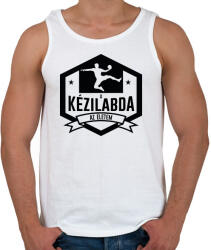 printfashion A kézilabda az életem - Férfi atléta - Fehér (7162463)