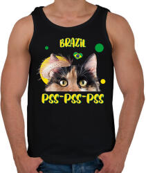 printfashion Cicc-cicc - Brazil - Férfi atléta - Fekete (7582030)