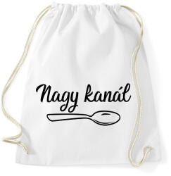 printfashion Kanál páros - nagy kanál 1 - Sportzsák, Tornazsák - Fehér (6070540)
