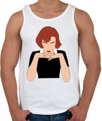 printfashion The Queen's Gambit - Férfi atléta - Fehér (4818147)