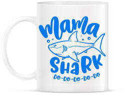 printfashion Mama shark do do do - Bögre - Fehér (4811473)