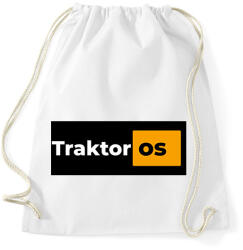 printfashion Traktoros pornhub - Sportzsák, Tornazsák - Fehér (15789475)