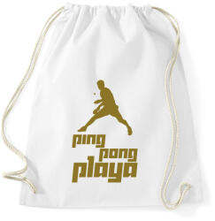 printfashion PingPongPlaya - Sportzsák, Tornazsák - Fehér (962756)