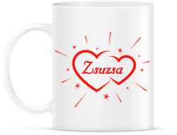 printfashion Zsuzsa - Bögre - Fehér (15618046)