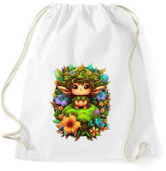 printfashion Erdei manó - Sportzsák, Tornazsák - Fehér (15942450)