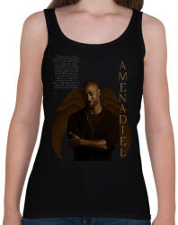 printfashion AMENADIEL - Női atléta - Fekete (2040891)