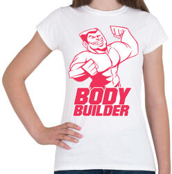 printfashion BodyBuilder - Női póló - Fehér (6380541)