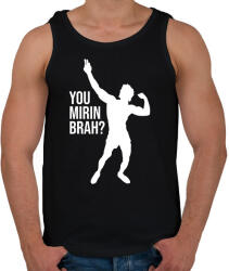 printfashion You Mirin Brah - Zyzz - Férfi atléta - Fekete (6356645)