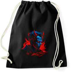 printfashion Devil design - Sportzsák, Tornazsák - Fekete (12149596)