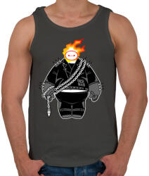 printfashion Nagy szellem - Férfi atléta - Sötétszürke (98509)