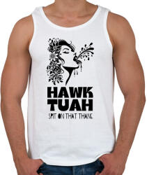printfashion Hawk Tuah - split on that thang - Férfi atléta - Fehér (16232705)