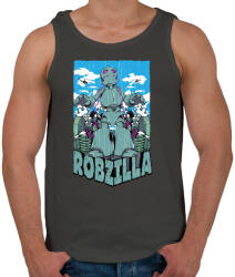 printfashion Robzilla - Férfi atléta - Sötétszürke (194106)