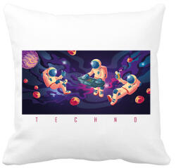 printfashion Techno - Űrhajós - Párnahuzat, Díszpárnahuzat - Fehér (6579273)