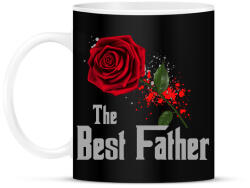 printfashion thebestfather - Bögre - Fekete (2598955)