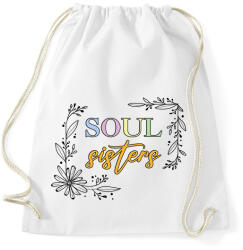 printfashion Soul sisters - Sportzsák, Tornazsák - Fehér (13493303)