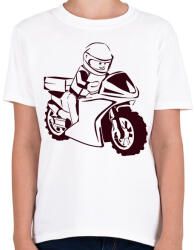 printfashion lego - Gyerek póló - Fehér (2911706)