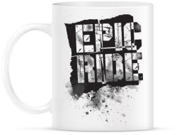 printfashion Epic Ride - fekete - Bögre - Fehér (787301)