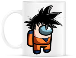 printfashion Among us - Dragonball - Bögre - Fehér (4778733)