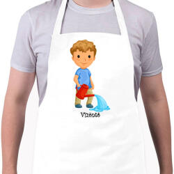 printfashion Vízöntő - Kötény - Fehér (4912391)