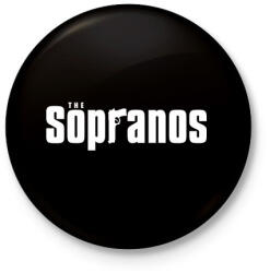 printfashion The Sopranos - Kitűző, hűtőmágnes - Fekete (5506686)