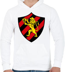 printfashion Escudo Logo - Férfi kapucnis pulóver - Fehér (541451)