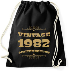 printfashion 1982 - Sportzsák, Tornazsák - Fekete (4093860)