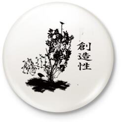 printfashion keleti6 - Kitűző, hűtőmágnes - Fehér (3079327)