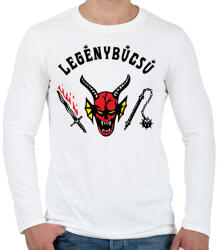 printfashion Hellfire Club legenybucsu - Férfi hosszú ujjú póló - Fehér (8147808)
