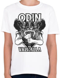 printfashion Odin Walhalla - Gyerek póló - Fehér (5483861)