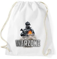 printfashion Warzone - Sportzsák, Tornazsák - Fehér (2595651)