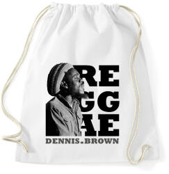 printfashion Dennis Brown - Sportzsák, Tornazsák - Fehér (7661004)