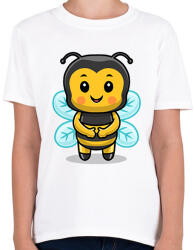 printfashion Méhecske 3 - Gyerek póló - Fehér (7586519)