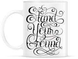 printfashion Talpon állni - Bögre - Fehér (788516)