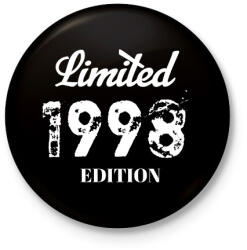 printfashion 1998 - Kitűző, hűtőmágnes - Fekete (4561329)