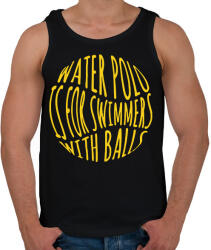 printfashion Swimmers with balls - Férfi atléta - Fekete (15921659)