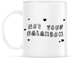 printfashion Not your Galambom - Bögre - Fehér (8534781)