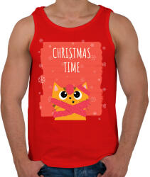 printfashion CHRISTMAS TIME - Férfi atléta - Piros (9545300)