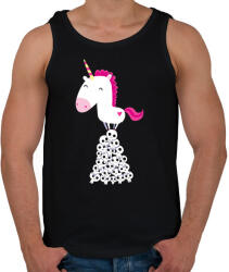 printfashion Pszichokornis - Férfi atléta - Fekete (5052162)