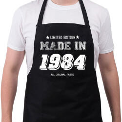 printfashion 1984 - Kötény - Fekete (4936944)