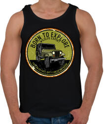 printfashion Terepjáró - Férfi atléta - Fekete (14227826)