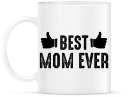 printfashion BEST MOM EVER-01 - Bögre - Fehér (2813524)