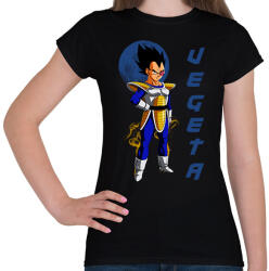 printfashion VEGETA - Női póló - Fekete (14894659)