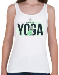 printfashion Meditációs jóga - Női atléta - Fehér (6345804)