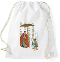 printfashion Kínai kultúra - Sportzsák, Tornazsák - Fehér (7618202)
