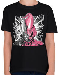 printfashion Vegeta Buu fusion - Gyerek póló - Fekete (5382316)