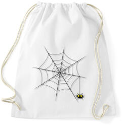 printfashion Pókháló - Sportzsák, Tornazsák - Fehér (446832)