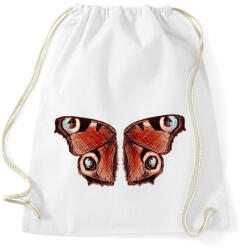 printfashion Nappali pávaszem szárnyai - Sportzsák, Tornazsák - Fehér (15471821)