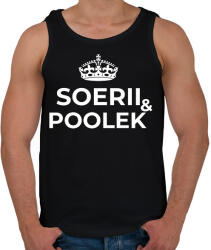 printfashion SOERII AND POOLEK - Férfi atléta - Fekete (11432799)