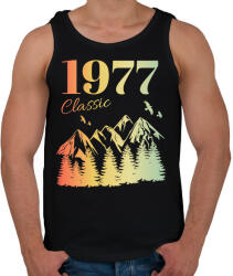 printfashion 1977 - Férfi atléta - Fekete (12713549)