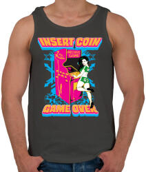 printfashion Játék vége - Férfi atléta - Sötétszürke (177022)